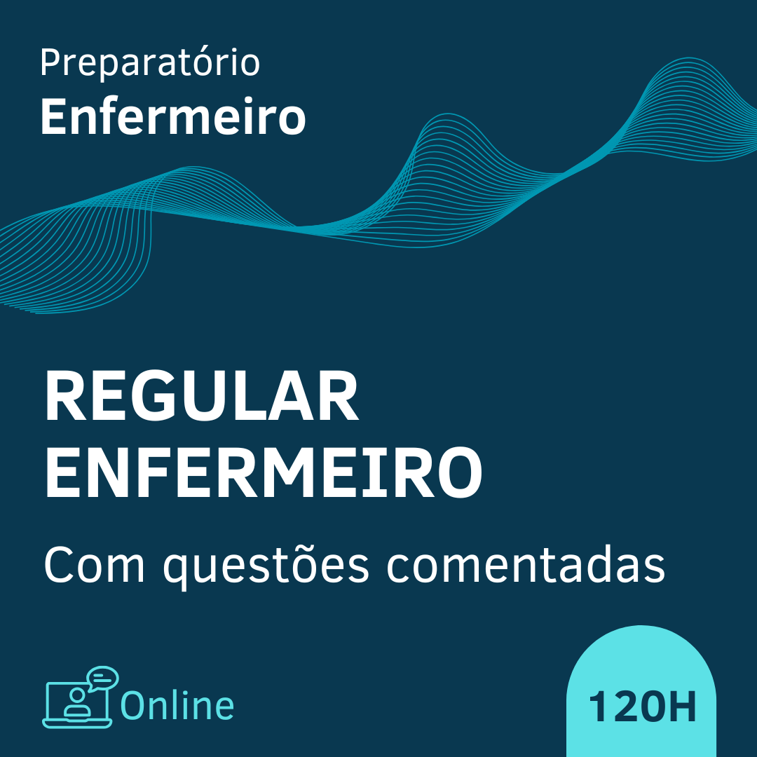 CURSO PREPARATÓRIO ENFERMEIRO REGULAR ONLINE